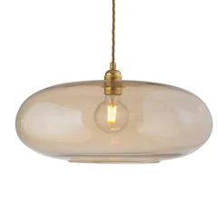 Kjøkkenbelysning Tak|Takpendler>EBB & FLOW Horizon takpendel 45 cm Golden Smoke/gull Gull / Røyk