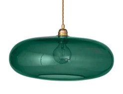 Kjøkkenbelysning Tak|Takpendler>EBB & FLOW Horizon takpendel 45 cm grønn/gull Gull / Grønn