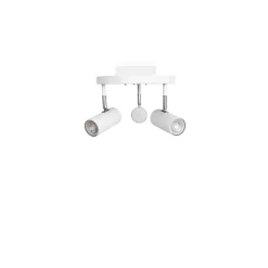 Kjøkkenbelysning Tak|Taklamper / Takplafonder>Globen Lighting Hubble 3 taklampe rund - Hvit