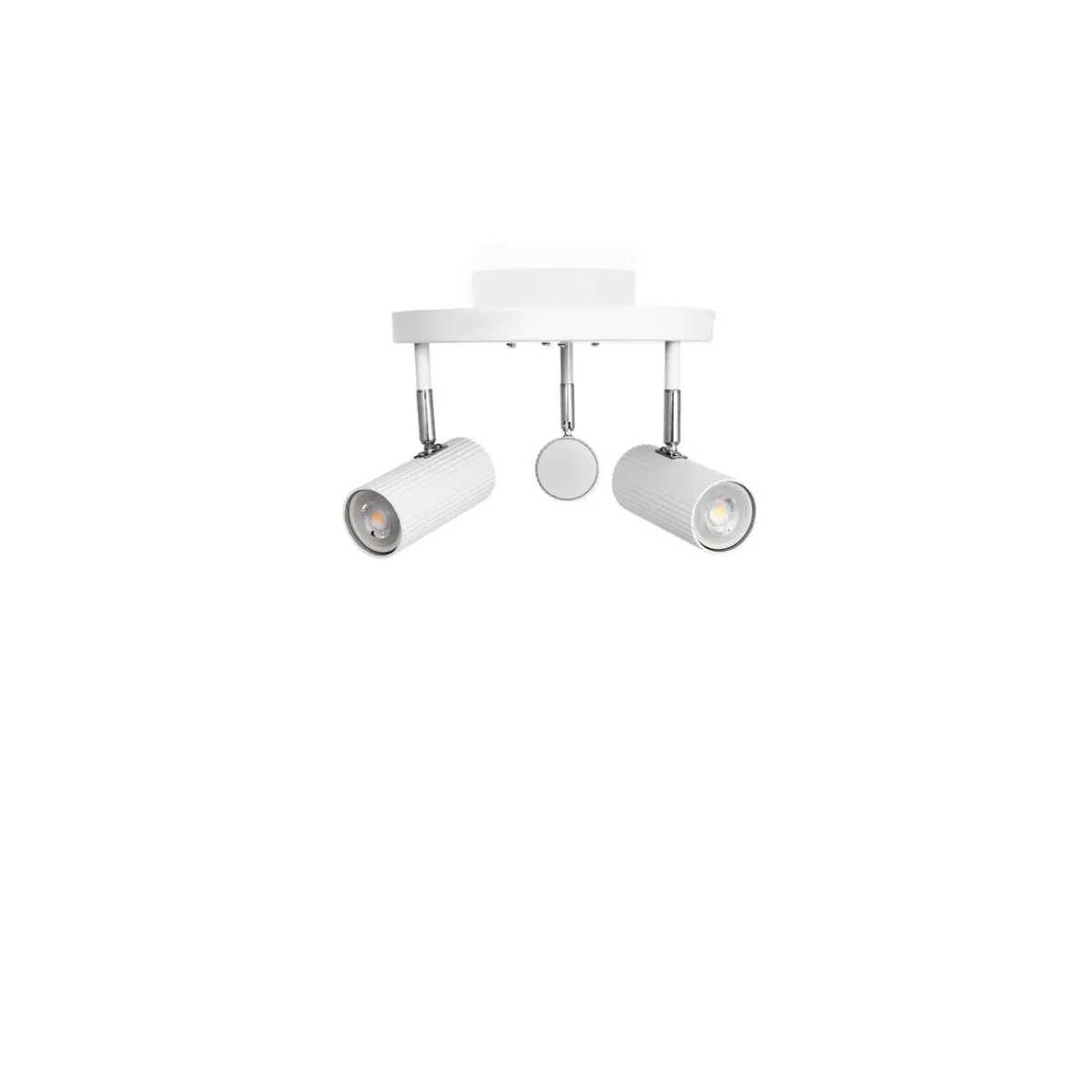 Kjøkkenbelysning Tak|Taklamper / Takplafonder>Globen Lighting Hubble 3 taklampe rund - Hvit