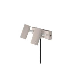 Leselamper>Globen Lighting Hubble 2 vegglampe - Beige
