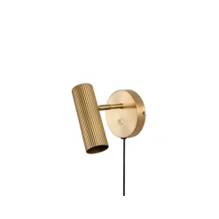 Leselamper>Globen Lighting Hubble vegglampe - Messing