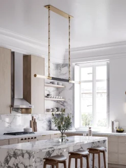 Kjøkkenbelysning Tak|Taklamper / Takplafonder>Hudson Valley Huntington taklampe - Ø153cm