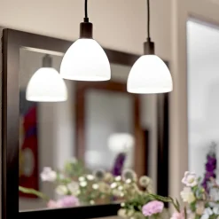 Kjøkkenbelysning Tak|Takpendler>Nielsen Light Ida takpendel 12 cm 2-pak - Hvit/Svart Hvit / Svart