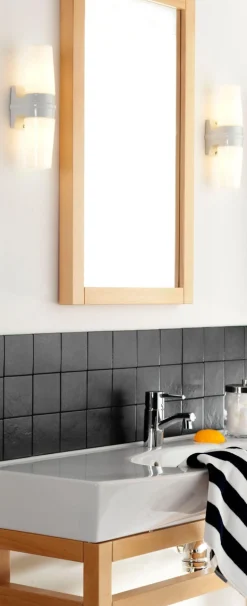 Belysning Over Speilet På Badet|Baderomsbelysning Vegg>Ifø Electric Ifø Bernadotte dobbel vegglampe IP20 - Hvit