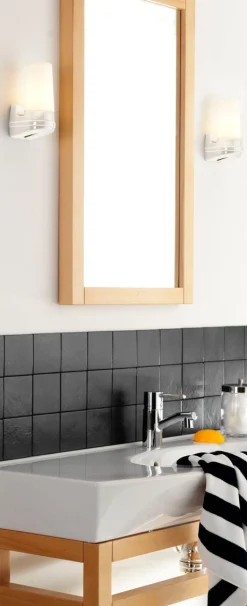 Baderomsbelysning Vegg>Ifø Electric Ifø Bernadotte enkel vegglampe IP44