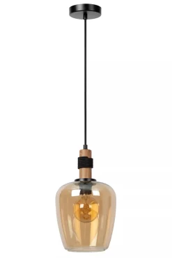 Kjøkkenbelysning Tak|Takpendler>Lucide Ilona takpendel 22 cm Amber