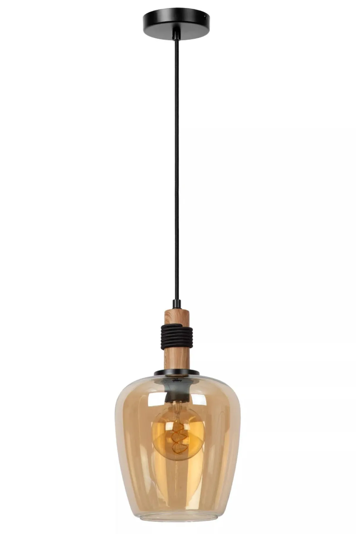 Kjøkkenbelysning Tak|Takpendler>Lucide Ilona takpendel 22 cm Amber