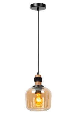 Kjøkkenbelysning Tak|Takpendler>Lucide Ilona takpendel 18 cm Amber