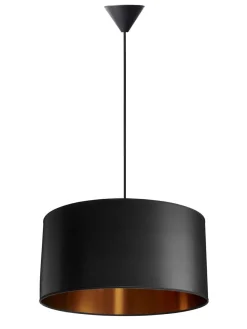 Kjøkkenbelysning Tak|Takpendler>Nielsen Light Isabella Castillo takpendel 50 cm - Svart/Kobberfarget Svart / Kobber