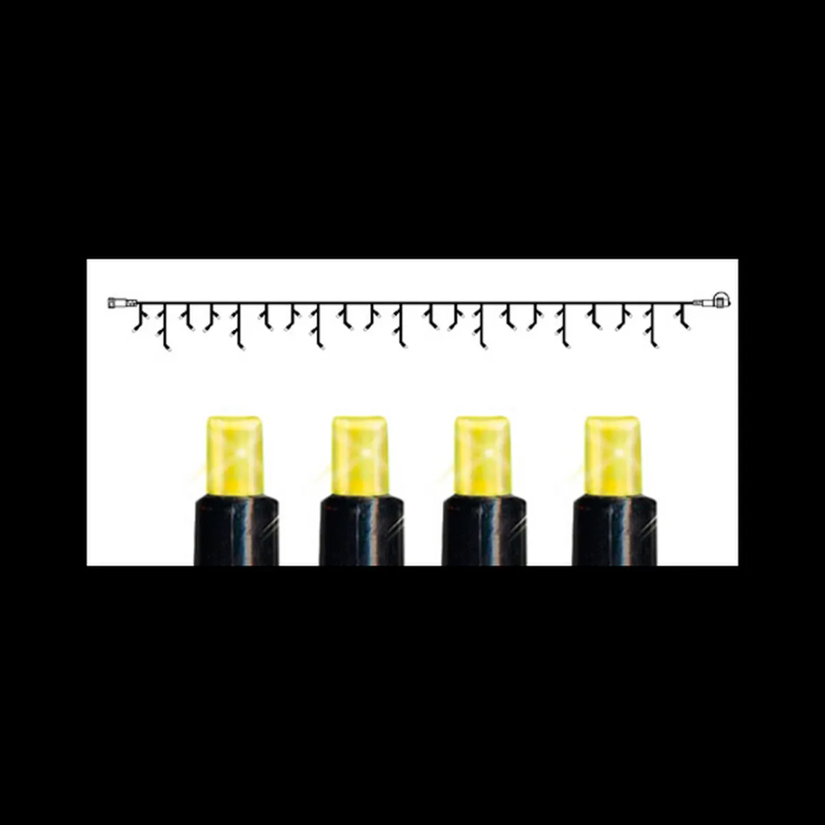 Lysslyngesystem 24V - Star Trading>Star Trading Istapp slynge 3 meter System 24 - Varm Hvit