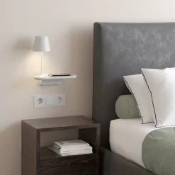 Vegglamper Med Usb|Leselamper><noscript><img width=