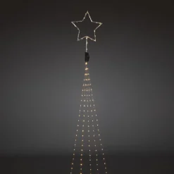 Juletrelys Inne>Konstsmide Juletrebelysning med toppstjerne 274 Led