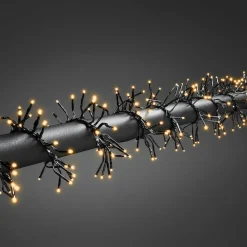 Juletrelys & Lysslynger>Konstsmide Juletrelys 8,5m - Cluster 1152 multifunksjon Led IP44 - Amber