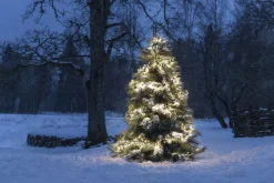 Juletrelys & Lysslynger>Konstsmide Juletrelys 8,5m - Cluster 1152 multifunksjon Led IP44 - Amber