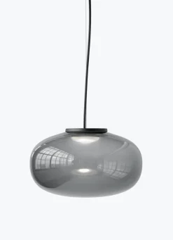 Kjøkkenbelysning Tak|Takpendler>New Works Karl-Johan takpendel - Large - Smoked Røyk