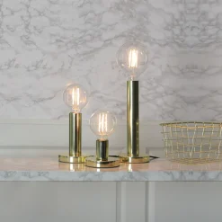 Dekorpære E27|Led-Pærer E27 Sokkel>Star Trading Glob LED Filament 125mm Klar