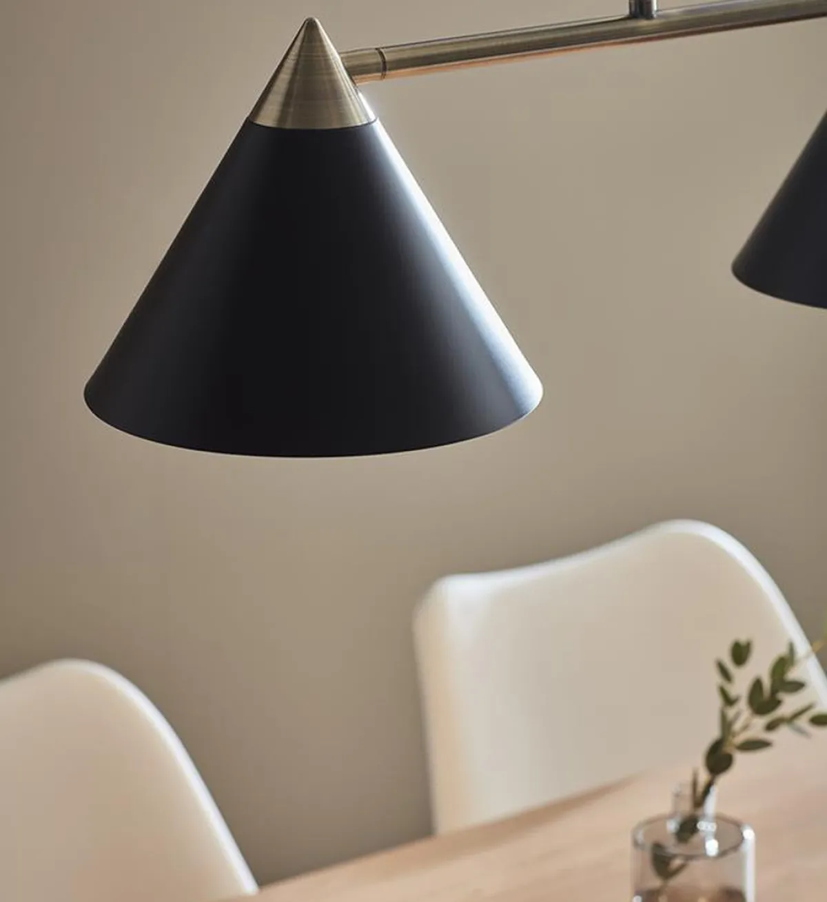 Kjøkkenbelysning Tak|Takpendler>Marksløjd Klint takpendel 3 lys - Svart/Messing - Svart / Messing