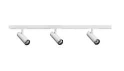 Lightup-Pris|Zip Spotskinner>Sg Armaturen As Komplett 2m Zip Tube Micro 3 X 7W LED 2000-2800K dim to warm