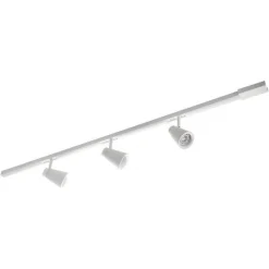 Zip Spotskinner>Sg Armaturen As Komplett Zip Zoom 3x6W m/endetilkobling - matt Hvit