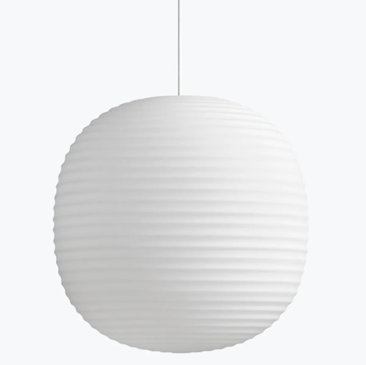 Kjøkkenbelysning Tak|Takpendler>New Works Lantern takpendel - Small Hvit