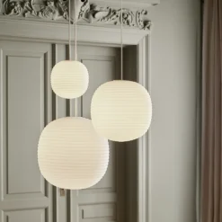 Kjøkkenbelysning Tak|Takpendler>New Works Lantern takpendel medium 30 cm - Hvit