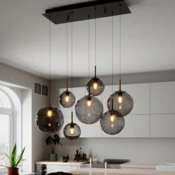 Kjøkkenbelysning Tak|Takpendler>By Rydens Laura takpendel 7 lys