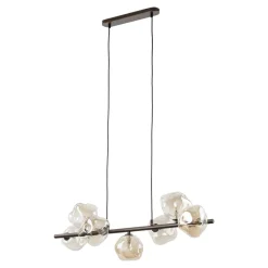 Kjøkkenbelysning Tak|Takpendler>TK Lighting Lava takpendel 7-lys 90 cm