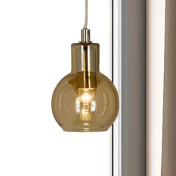 Vinduslamper|Kjøkkenbelysning Tak>Aneta Lighting Leah vinduspendel 4 meter ledning m/stikkontakt