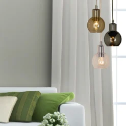 Vinduslamper|Kjøkkenbelysning Tak>Aneta Lighting Leah vinduspendel 4 meter ledning m/stikkontakt