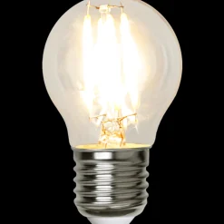 Led-Pærer E27 Sokkel>Star Trading LED E27 G45 lav spenning 12-24 volt