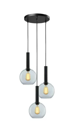 Kjøkkenbelysning Tak|Takpendler>NorDesign Less rondell takpendel 3 lys - Small