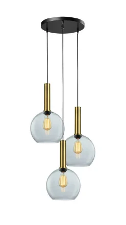 Kjøkkenbelysning Tak|Takpendler>NorDesign Less rondell takpendel 3 lys - Medium