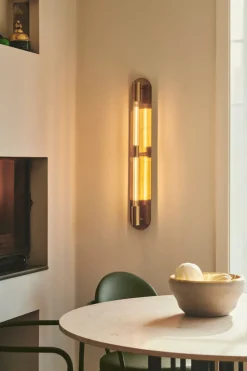 Interiørlamper>Design by Us Liberty dobbel vegglampe - Messing