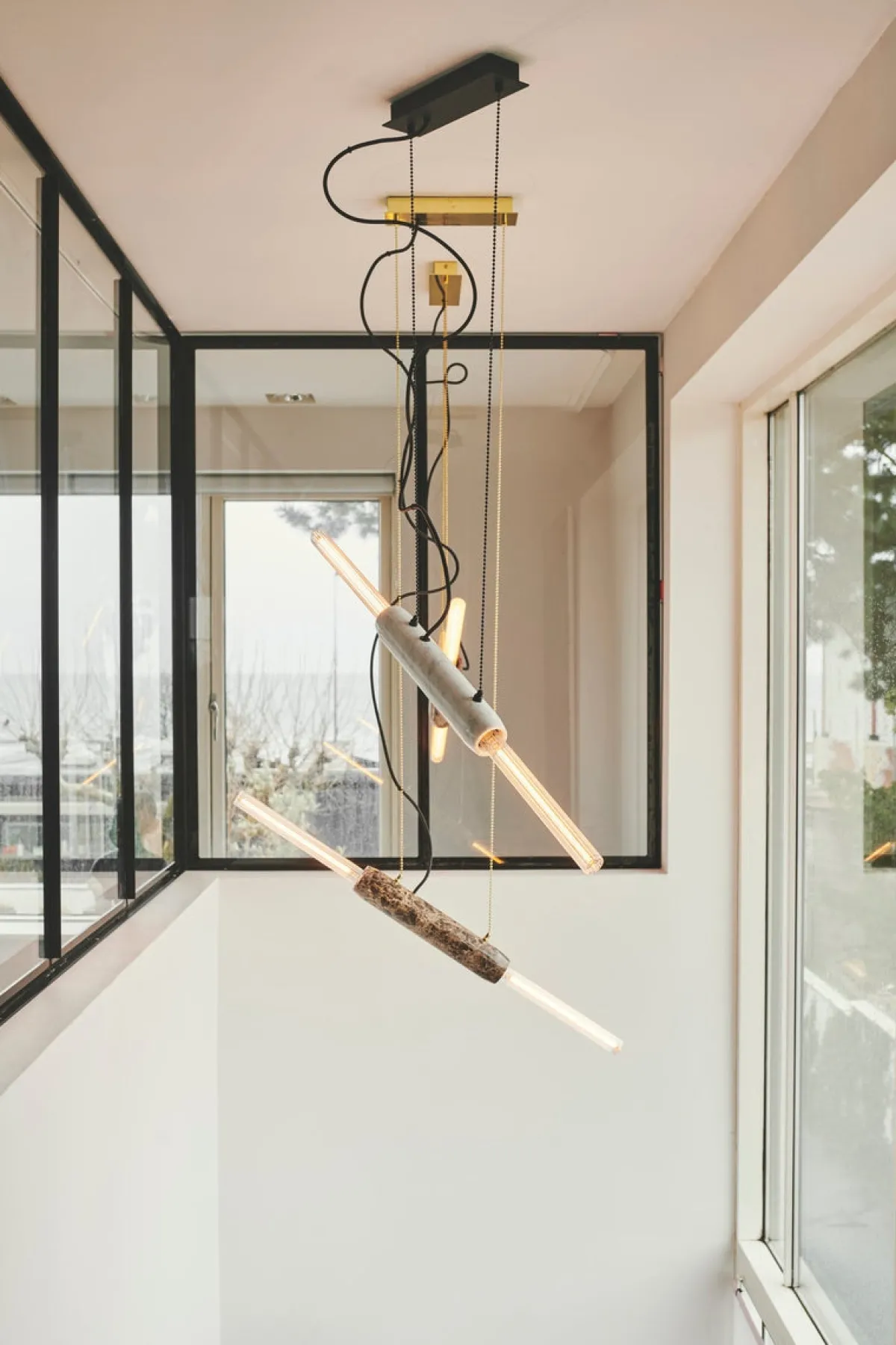 Kjøkkenbelysning Tak|Takpendler>Design by Us Limbo taklampe - marmor Hvit