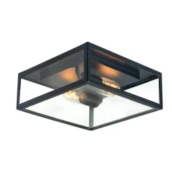 Lightup-Pris|Taklamper Ute>Norlys Lofoten 1945 taklampe utendørs IP44 Svart