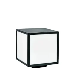 Lightup-Pris|Portstolper>Norlys Lofoten portstolpe 1961/Opal Svart / Opal glass