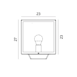 Lightup-Pris|Portstolper>Norlys Lofoten portstolpe 1961/Opal Svart / Opal glass