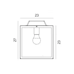 Lightup-Pris|Taklamper Ute>Norlys Lofoten taklampe 1942 Svart
