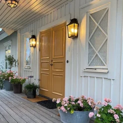 Lightup-Pris|Utelamper - Veggskjold / Plafond>Norlys London 497 Svart