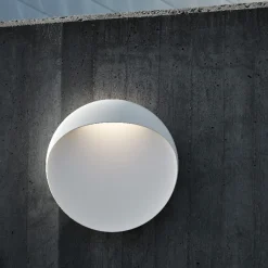 Utelamper - Veggskjold / Plafond|Louis Poulsen>Louis Poulsen Flindt utendørs vegglampe Ø30