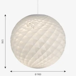 Kjøkkenbelysning Tak|Louis Poulsen>Louis Poulsen Patera Ø90 Hvit