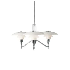 Louis Poulsen|Kjøkkenbelysning Tak>Louis Poulsen PH 3/2 Akademy lysekrone Hvit