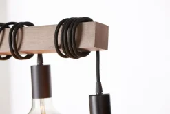 Kjøkkenbelysning Tak|Takpendler>Ms - belysning Luga 4 takpendel Natur / Svart