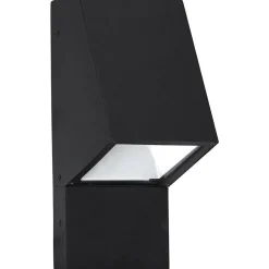 Utelamper Med Opp/Ned Lys>Pr home of Scandinavia Ab Luton vegglampe utendørs E27 IP44 - Svart