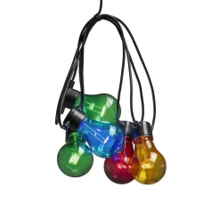 Lysslynger|Lysslynger>Konstsmide Lysslynge 20 lys - Flerfarget