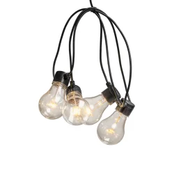 Lightup-Pris|Lysslynger>Konstsmide Lysslynge 20 lys, plast - Amber