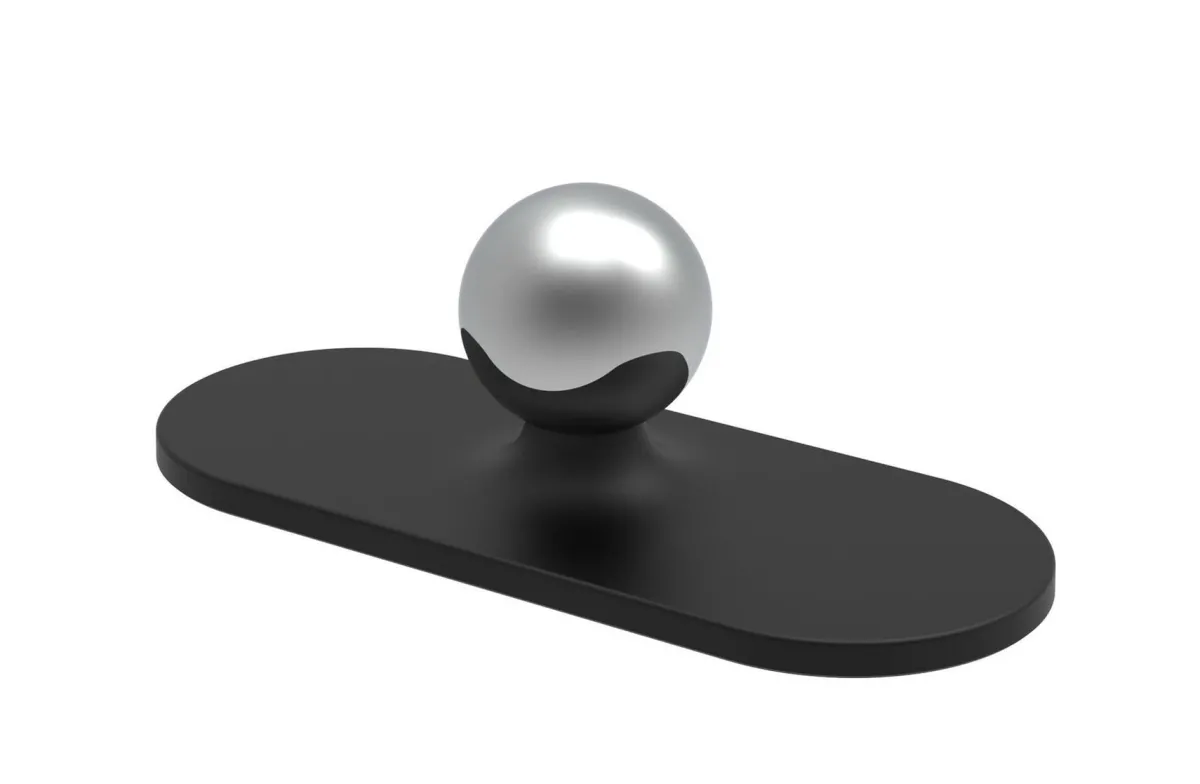 Oppladbare Bordlamper>NorDesign Magneto K2 vegglampe oppladbar 4,5W Grafitt