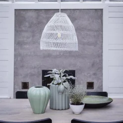 Takpendler Ute>Pr home of Scandinavia Ab Maja takpendel utendørs 36 cm - Rotting Hvit