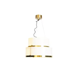 Kjøkkenbelysning Tak|Takpendler>By Rydens Marcel takpendel Ø50 Messing/Hvit